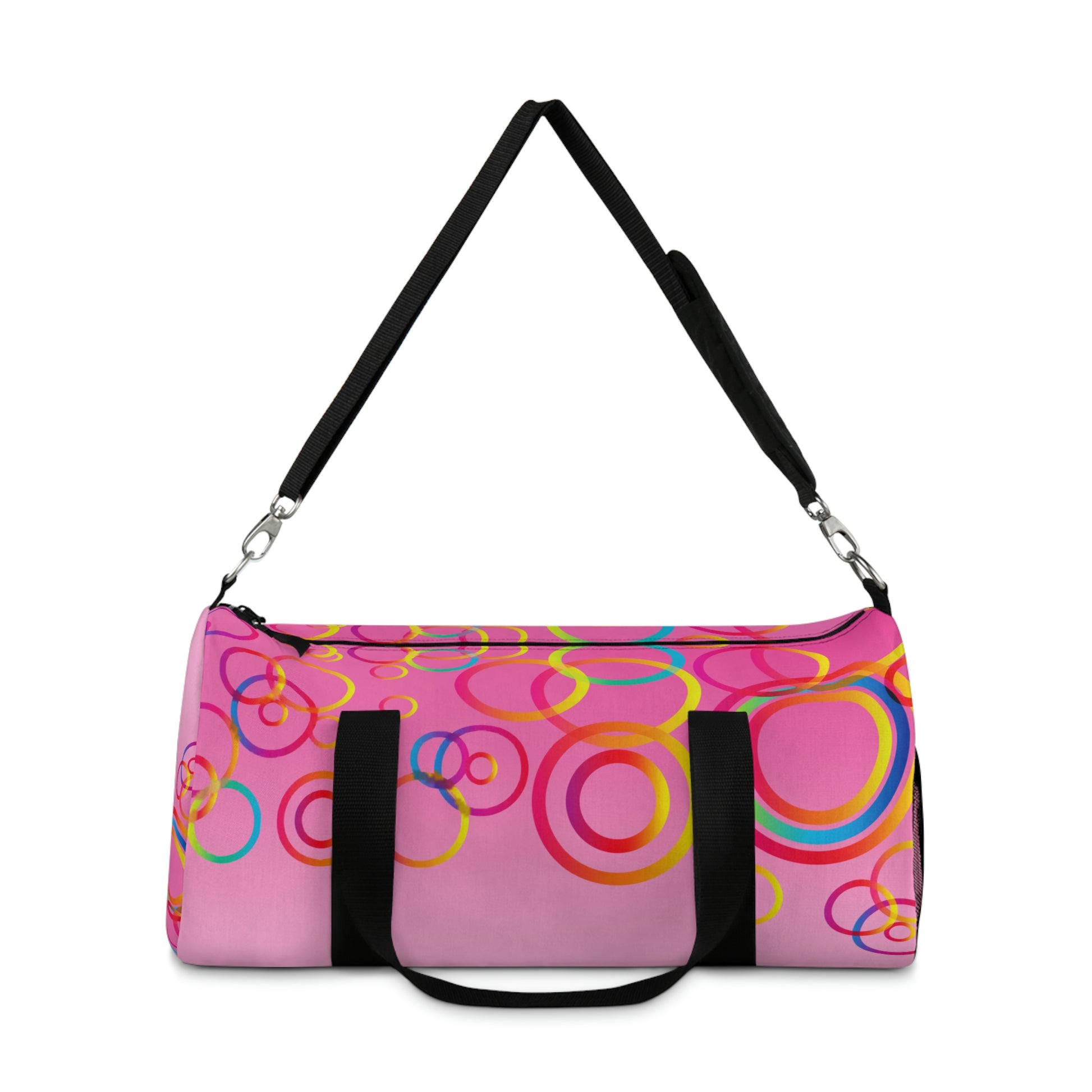 Gradient Circles Duffel Bag - Shoulder Bag - Gym Bag