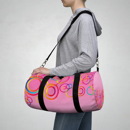 Gradient Circles Duffel Bag - Shoulder Bag - Gym Bag - On The Go