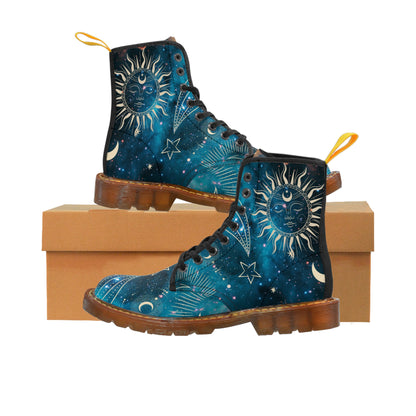 Stars in The Sky Women's Canvas Boots - Women’s Boots - Brown