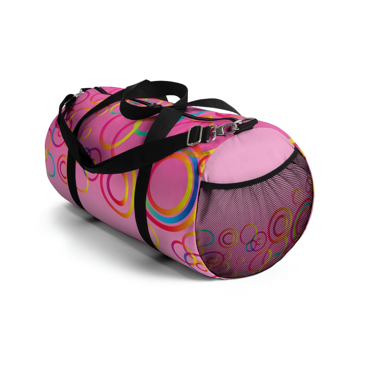 Gradient Circles Duffel Bag - Shoulder Bag - Gym Bag - Sport Bag - Right