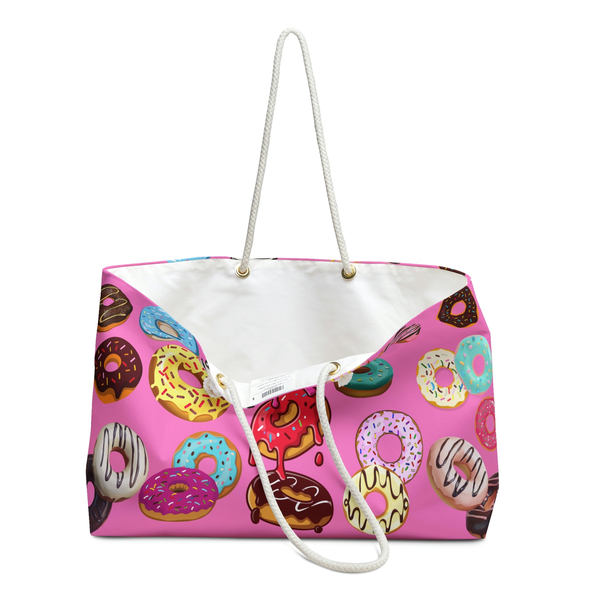 Doughnut Weekender Bag - Shoulder Bag - Gym Bag - Weekend Bag