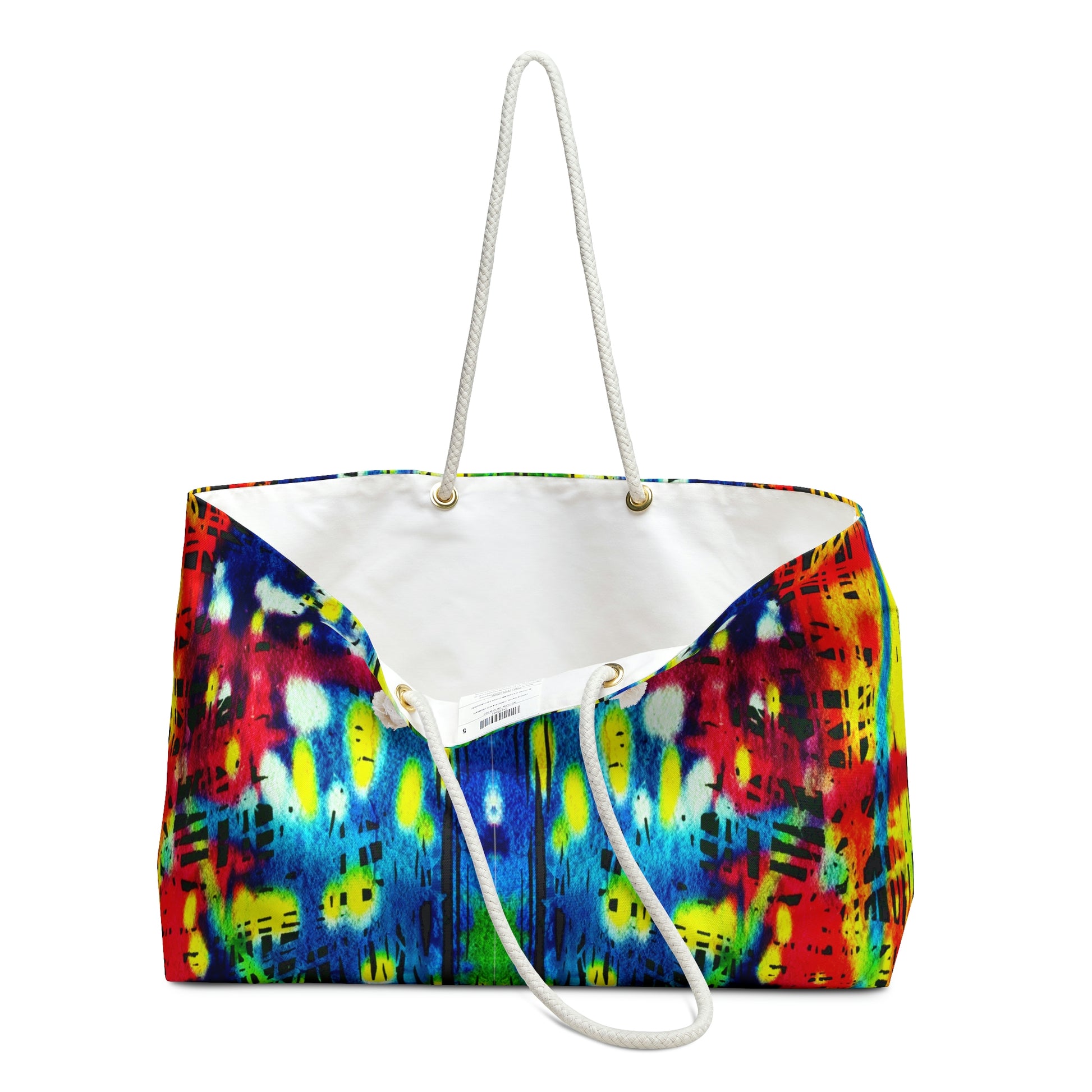 Colourful Weekender Bag - Shoulder Bag - Gym Bag - Weekend Bag