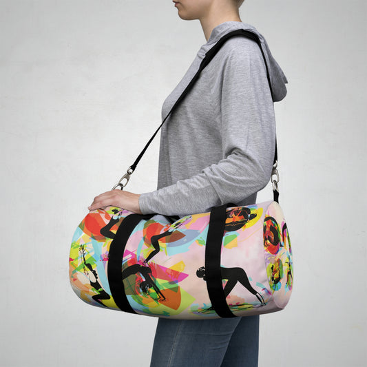 Sporty Duffel Bag - Shoulder Bag - Gym Bag - On The Go