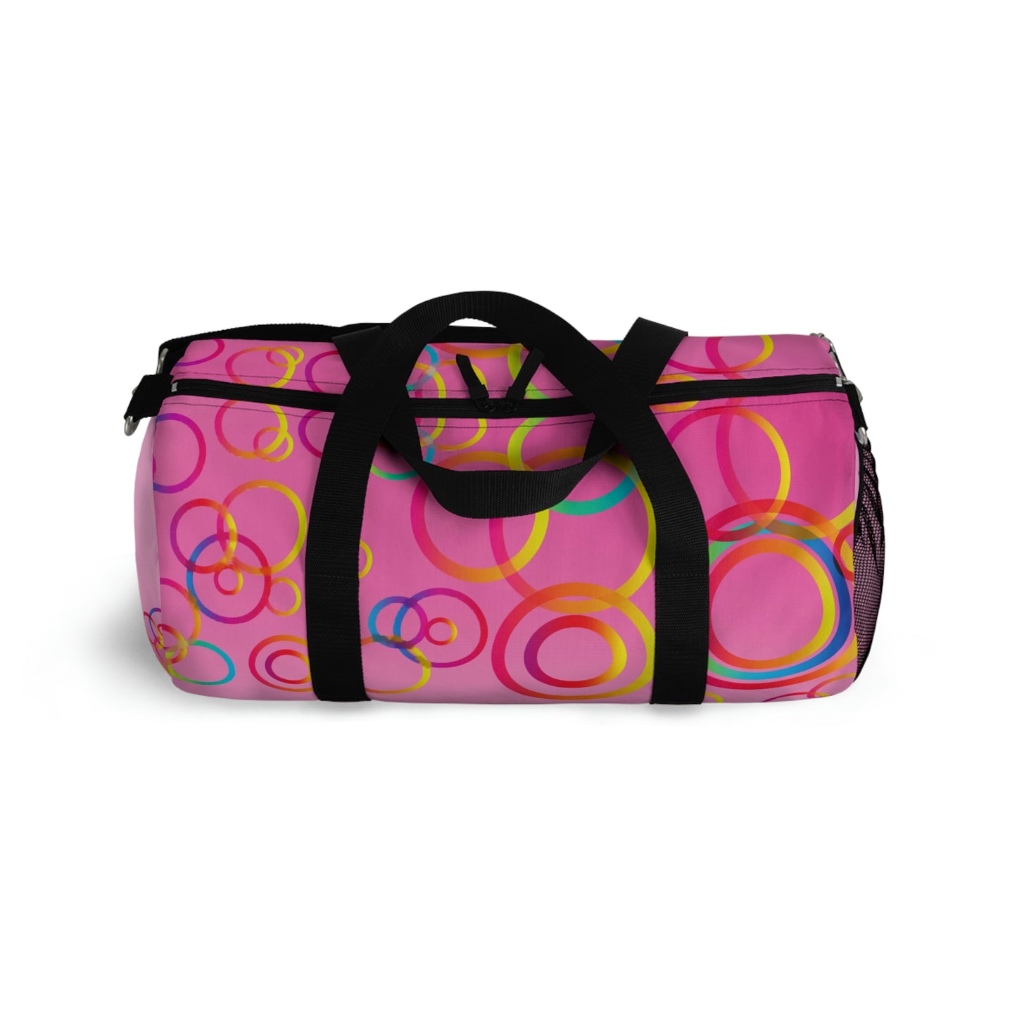 Gradient Circles Duffel Bag - Shoulder Bag - Gym Bag - Back