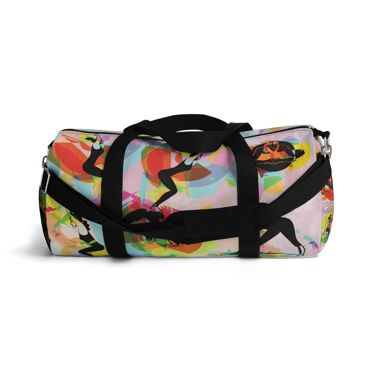 Sporty Duffel Bag - Shoulder Bag - Gym Bag - Front