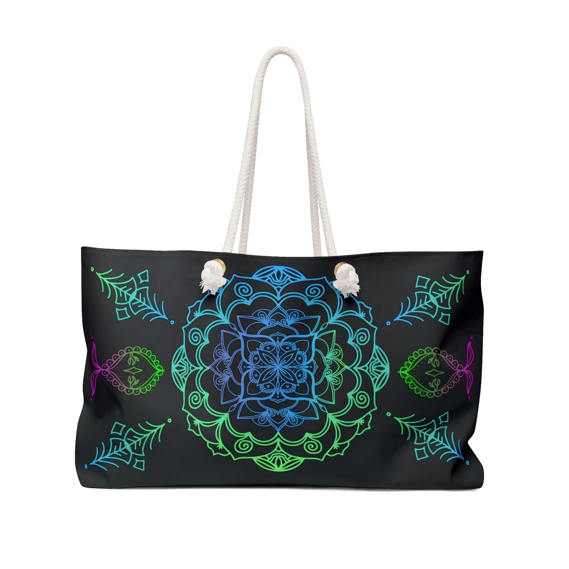 Abstract Weekender Bag - Shoulder Bag - Gym Bag