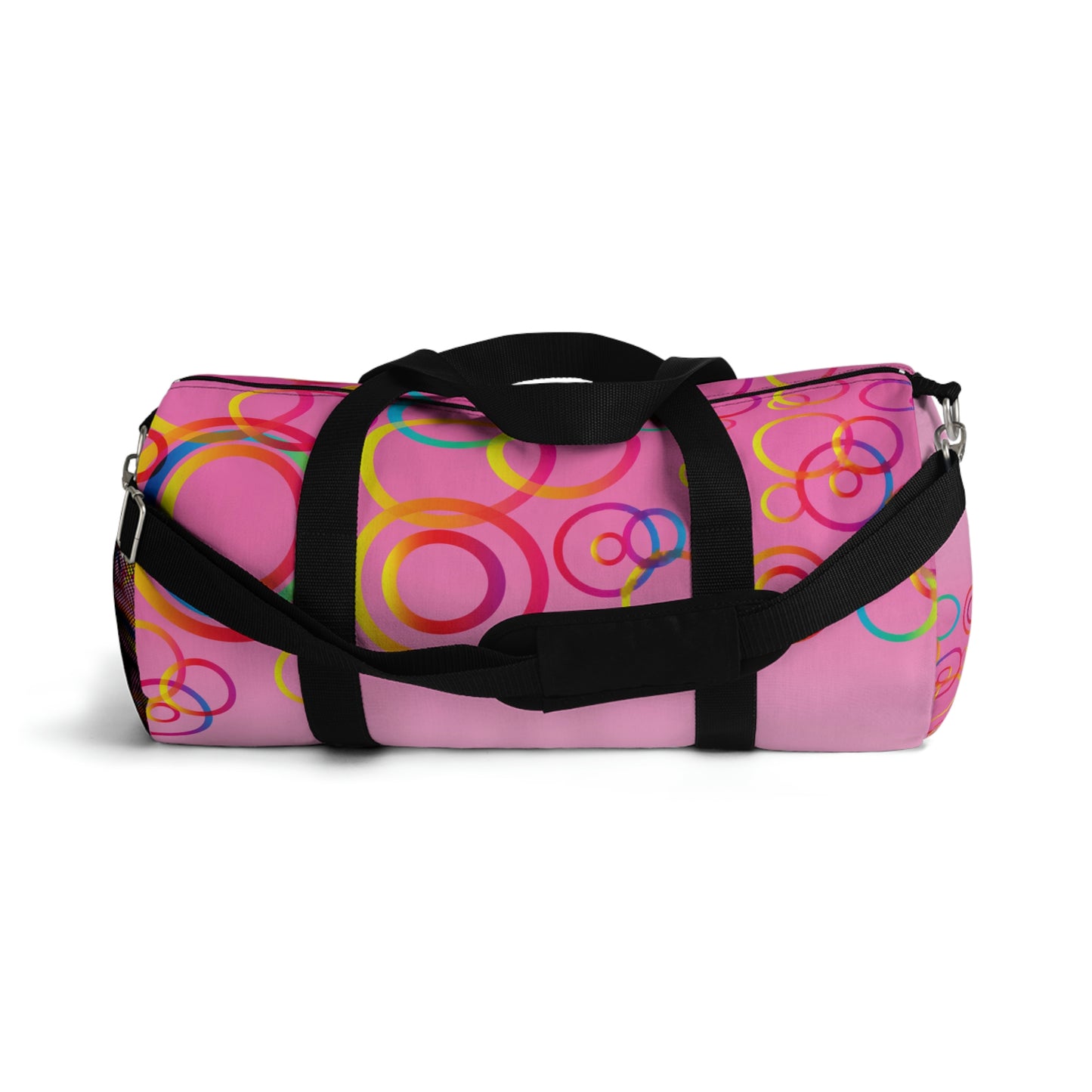 Gradient Circles Duffel Bag - Shoulder Bag - Gym Bag - Front