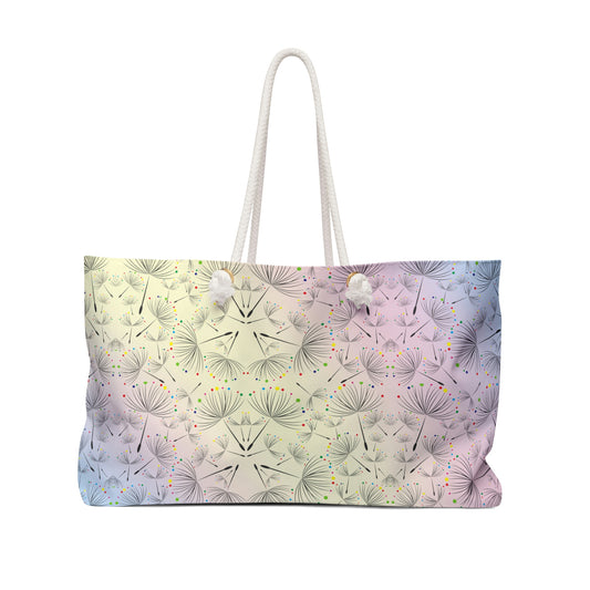 Dandelion Weekender Bag - Shoulder Bag - Gym Bag