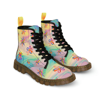 Pastel Women's Canvas Boots - Women’s Boots - Brown - On The Go