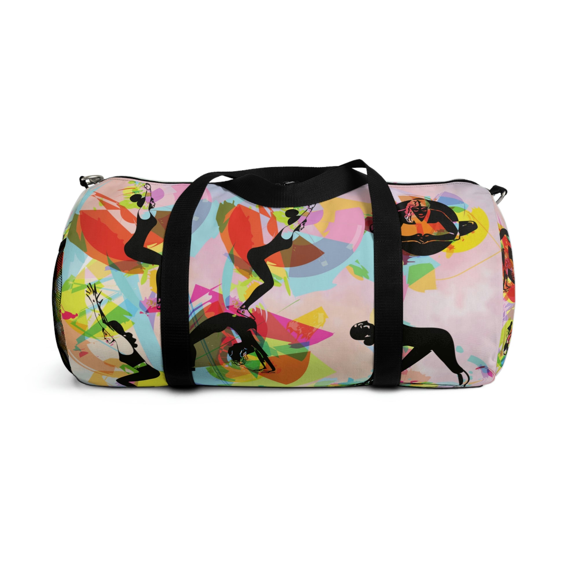 Sporty Duffel Bag - Shoulder Bag - Gym Bag - Sport Bag - Back