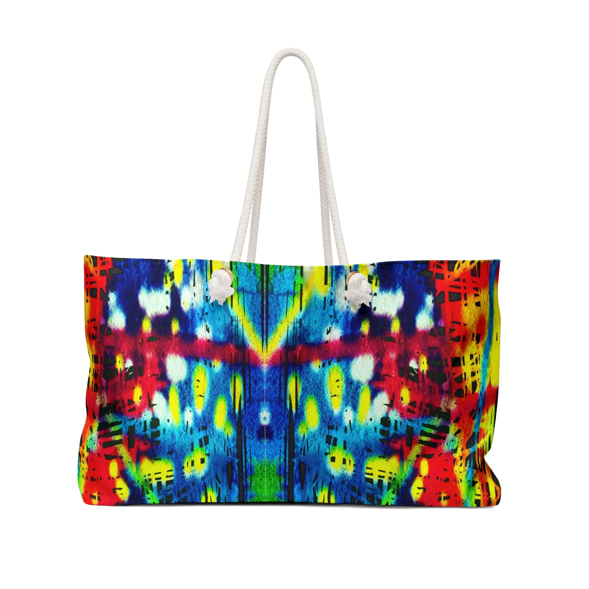 Colourful Weekender Bag - Shoulder Bag - Gym Bag