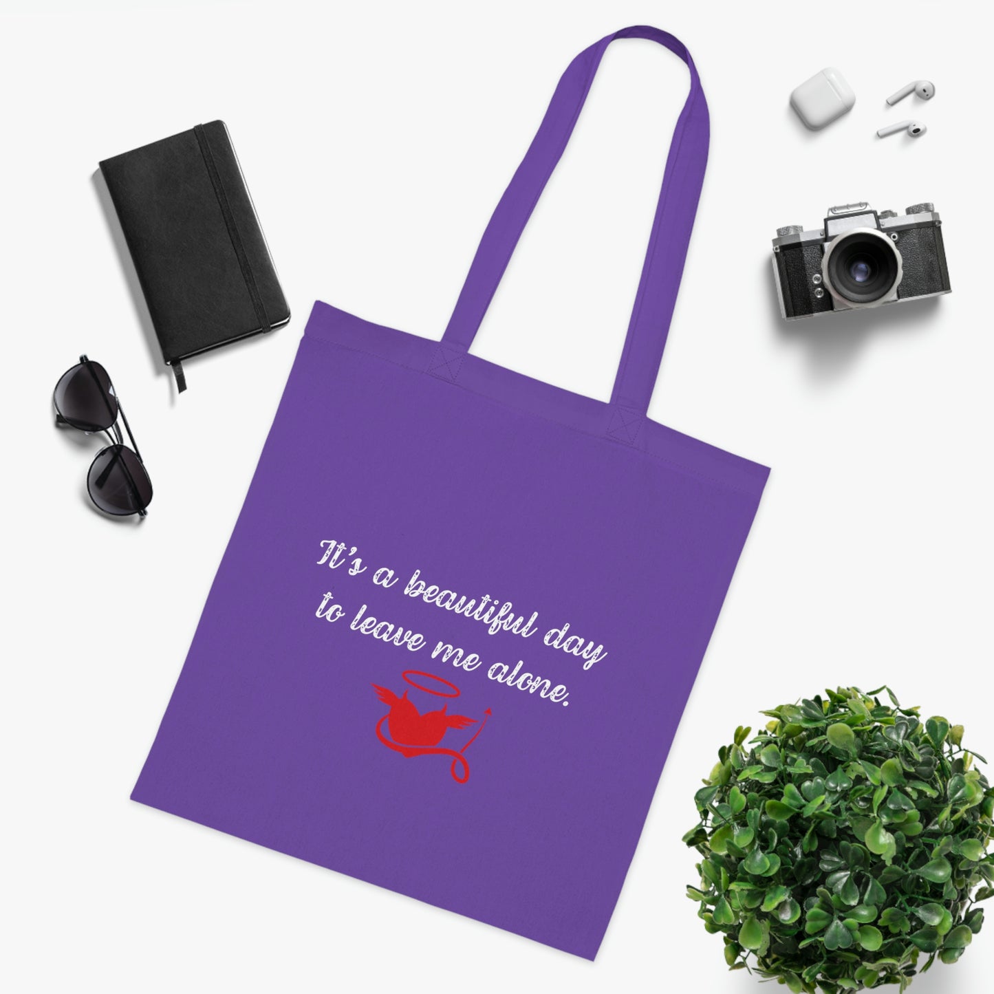 Leave Me Alone Tote Bag