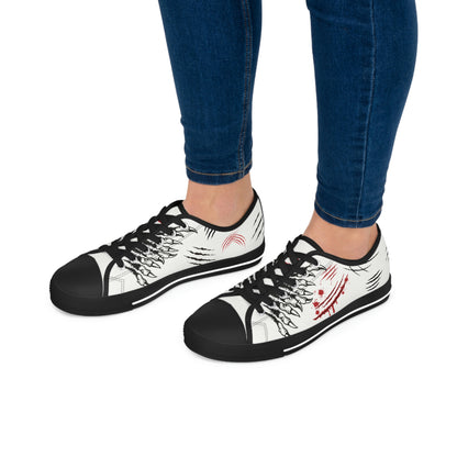 Claws Women's Low Top Canvas Shoes - Sneakers - Black